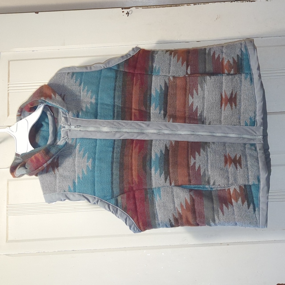 Homemade Aztec vest
